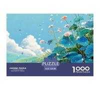 Sinoshow_24085_a_cartoon_illustration_of_an_underwater_garden_w_ca02e070-6ec1-46bf-a8a6-e50ace212131_4 1000 Pieces Puzzles Impossible Hard Difficult Jigsaw Puzzle, Vibrant Imagery, Fam
