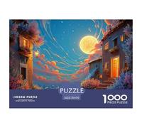 Sinoshow_24085_a_charming_italian_street_scene_at_night_with_co_b06ba91f-3458-4e39-bccf-97f38ffa9c92_1 1000 Pieces Jigsaw Impossible Hard Difficult Puzzle Game, Vibrant Imagery, Family