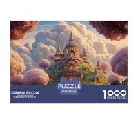 Sinoshow_24085_a_chinese-style_palace_surrounded_by_clouds_illu_e176ac50-6b57-4bd7-bf10-43de7c22ede5_2 1000 Pieces Puzzles Impossible Hard Difficult Jigsaw Puzzle, Vibrant Imagery, Bir