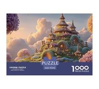 Sinoshow_24085_a_chinese-style_palace_surrounded_by_clouds_illu_e176ac50-6b57-4bd7-bf10-43de7c22ede5_3 1000 Pieces Jigsaw Fun Challenging & Brainteasing Puzzle Game, Vibrant Imagery, B