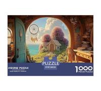 Sinoshow_24085_a_cozy_bedroom_with_a_wooden_desk_and_chair_book_e519d11e-3e87-41db-bea7-ad2b65a8ea54_3 1000 Pieces Jigsaw Fun Challenging & Brainteasing Jigsaw Puzzle, Unique Challenging Educational