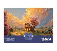 Sinoshow_24085_a_cozy_two-story_bungalow_surrounded_by_lush_gre_d9c5a1fa-db65-40bf-991b-55b4fd98fc3e_1 1000 Pieces Jigsaw Challenging And Educational Puzzle Game, Unique Challenging Educational Toys,