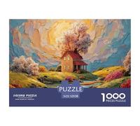Sinoshow_24085_a_cozy_two-story_bungalow_surrounded_by_lush_gre_d9c5a1fa-db65-40bf-991b-55b4fd98fc3e_2 1000 Pieces Jigsaw Challenging And Educational Puzzle Game, Stress Releasing Family Game, Family