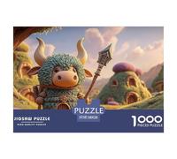 Sinoshow_24085_a_cute_and_simple_little_cow_character_dressed_i_b4a68f4d-5a6b-4a34-b36d-42ec3d3933ed_2 1000 Pieces Jigsaw Fun Challenging & Brainteasing Puzzle Game, Unique Challenging Educational To