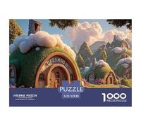 Sinoshow_24085_a_cute_fantasy_village_with_gnomes_and_fairies_w_71a00cfc-14c8-4593-990a-ea6974fb2d3b_4 1000 Pieces Jigsaw Fun Challenging & Brainteasing Jigsaw Puzzle, Stress Releasing Family Game, F