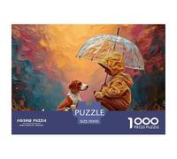 Sinoshow_24085_a_cute_little_boy_wearing_an_amber_and_gray_wind_639359b6-53c8-4ba9-a229-c5247d1a8ed7_3 1000 Pieces Jigsaw Challenging And Educational Puzzle Game, Vibrant Imagery, Fami