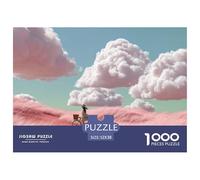 Sinoshow_24085_a_cute_little_girl_riding_her_bicycle_through_a__b1c75b17-d485-4c08-9910-78cf8eac87dc_2 1000 Pieces Jigsaw Fun Challenging & Brainteasing Jigsaw Puzzle, Vibrant Imagery