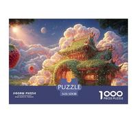 Sinoshow_24085_a_cute_little_house_made_of_green_grass_with_clo_73f66e7e-78f2-4c12-9e7b-46d579151cee_1 1000 Pieces Puzzles Impossible Hard Difficult Jigsaw Puzzle, Stress Releasing Family Game, Birth