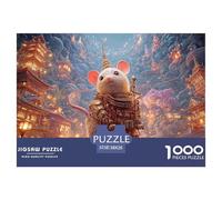 Sinoshow_24085_a_cute_little_mouse_in_steampunk_attire_stands_o_3f707f58-4086-42b4-8280-f7e0d221bf7a_3 1000 Pieces Puzzles Challenging And Educational Jigsaw Puzzle, Unique Challenging Educational To
