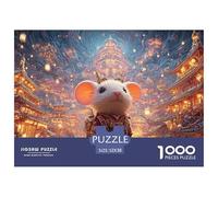 Sinoshow_24085_a_cute_little_mouse_in_steampunk_attire_stands_o_3f707f58-4086-42b4-8280-f7e0d221bf7a_2 1000 Pieces Jigsaw Fun Challenging & Brainteasing Jigsaw Puzzle, Vibrant Imagery