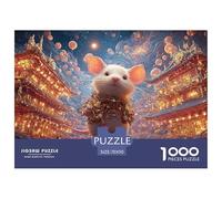 Sinoshow_24085_a_cute_little_mouse_in_steampunk_attire_stands_o_3f707f58-4086-42b4-8280-f7e0d221bf7a_1 1000 Pieces Jigsaw Fun Challenging & Brainteasing Puzzle Game, Vibrant Imagery, F