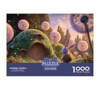 Sinoshow_24085_a_cute_little_white_rabbit_carrying_an_easter_ba_ad778ea6-93bb-41fc-b1f8-dc460e50c0b3_3 1000 Pieces Jigsaw Fun Challenging & Brainteasing Puzzle Game, Unique Challenging Educational To