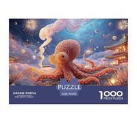 Sinoshow_24085_a_cute_octopus_with_an_expression_of_being_confu_c028fb2b-86d3-4e99-adbe-d6c13b7b0179_1 1000 Pieces Jigsaw Fun Challenging & Brainteasing Puzzle Game, Stress Releasing Family Game, Fam