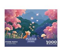 Sinoshow_24085_a_cute_orange_cat_is_playing_in_the_colorful_for_9a957c20-9150-41f5-ba30-275f0e4c5827_4 1000 Pieces Jigsaw Fun Challenging & Brainteasing Jigsaw Puzzle, Vibrant Imagery