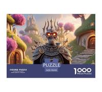 Sinoshow_24085_a_demon_king_wearing_black_armor_with_golden_acc_551e06bd-d28f-4c20-9df2-7e16d3bdbc83_1 1000 Pieces Jigsaw Fun Challenging & Brainteasing Puzzle Game, Unique Challenging Educational To