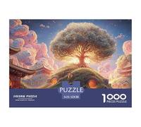 Sinoshow_24085_a_fantasy_world_where_cute_little_hobbits_live_i_961c6ba3-1aac-48f8-a8fb-52eb84bceb13_4 1000 Pieces Jigsaw Fun Challenging & Brainteasing Jigsaw Puzzle, Stress Releasing Family Game, F