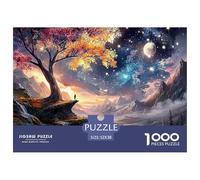 Sinoshow_24085_a_fantasy_world_where_the_sky_is_blue_and_theres_9d62a615-a12d-484c-94ec-eaf2670e25dd_2 (1) 1000 Pieces Jigsaw Fun Challenging & Brainteasing Puzzle Game, Unique Challenging Educationa