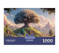 Sinoshow_24085_a_fantasy_world_with_magical_elements_where_myth_133464aa-2731-450a-a4d3-3595ffcd21cf_2 1000 Pieces Puzzles Impossible Hard Difficult Jigsaw Puzzle, Vibrant Imagery, Fam