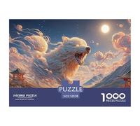 Sinoshow_24085_a_fierce_dog_running_on_the_open_range_with_its__514a6fd7-8b33-42da-bae0-6ec14e1d1ebe_3 1000 Pieces Puzzles Impossible Hard Difficult Puzzle Game, Vibrant Imagery, Birth