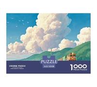 Sinoshow_24085_a_freight_train_is_driving_on_the_grassland_pass_35aae7fa-010d-46d1-9f07-914587d7a218_3 1000 Pieces Puzzles Impossible Hard Difficult Puzzle Game, Stress Releasing Family Game, Family