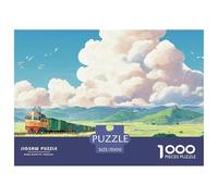 Sinoshow_24085_a_freight_train_with_cargo_carriages_is_moving_o_819db826-e92a-4efe-a708-ea49e177417d_2 1000 Pieces Puzzles Impossible Hard Difficult Puzzle Game, Unique Challenging Educational Toys,