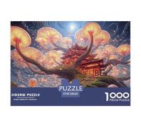 Sinoshow_24085_a_giant_mossy_tree_with_glowing_mushrooms_growin_a5a51e9f-ca92-4093-93f2-f6eeda50d3cd_3 1000 Pieces Puzzles Impossible Hard Difficult Puzzle Game, Vibrant Imagery, Famil