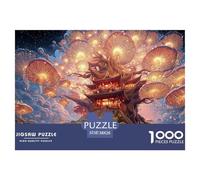Sinoshow_24085_a_giant_mossy_tree_with_glowing_mushrooms_growin_a5a51e9f-ca92-4093-93f2-f6eeda50d3cd_2 1000 Pieces Jigsaw Fun Challenging & Brainteasing Jigsaw Puzzle, Stress Releasing Family Game, B