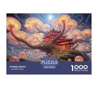 Sinoshow_24085_a_giant_mossy_tree_with_glowing_mushrooms_growin_a5a51e9f-ca92-4093-93f2-f6eeda50d3cd_3 1000 Pieces Puzzles Impossible Hard Difficult Puzzle Game, Stress Releasing Family Game, Family