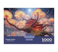 Sinoshow_24085_a_giant_mossy_tree_with_glowing_mushrooms_growin_a5a51e9f-ca92-4093-93f2-f6eeda50d3cd_3 1000 Pieces Puzzles Impossible Hard Difficult Puzzle Game, Vibrant Imagery, Famil