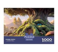 Sinoshow_24085_a_giant_mossy_tree_with_roots_that_form_the_shap_fdc463c3-6f1c-4835-a58f-97ed3e7af932_1 1000 Pieces Puzzles Impossible Hard Difficult Jigsaw Puzzle, Stress Releasing Family Game, Famil