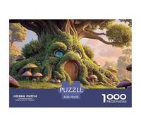 Sinoshow_24085_a_giant_mossy_tree_with_roots_that_form_the_shap_fdc463c3-6f1c-4835-a58f-97ed3e7af932_2 1000 Pieces Puzzles Challenging And Educational Jigsaw Puzzle, Unique Challenging Educational To
