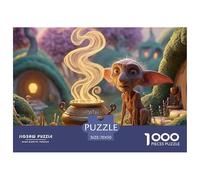 Sinoshow_24085_a_goblin_emerging_from_an_ornate_brass_lamp_cast_c1a9b30b-1ec9-4ef7-8da4-9d875a5568a5_3 1000 Pieces Jigsaw Fun Challenging & Brainteasing Puzzle Game, Stress Releasing Family Game, Fam