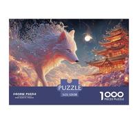 Sinoshow_24085_a_gray_wolf_with_purple_and_pink_fur_stands_next_3ac3f619-3bba-4bdd-ba20-fb35ddff1073_4 1000 Pieces Jigsaw Fun Challenging & Brainteasing Puzzle Game, Vibrant Imagery, B