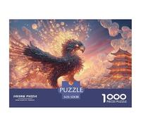 Sinoshow_24085_a_griffin_with_black_scales_and_fire_in_its_eyes_99271c9c-7e48-4194-8dc7-8f36ae9e1ff4_4 1000 Pieces Puzzles Challenging And Educational Jigsaw Puzzle, Unique Challenging Educational To