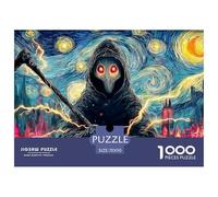Sinoshow_24085_a_grim_reaper_with_glowing_red_eyes_and_a_black__7a1436ee-13ce-49b8-8ba0-1085b904260f_4 1000 Pieces Puzzles Impossible Hard Difficult Puzzle Game, Unique Challenging Educational Toys,