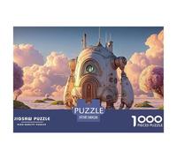 Sinoshow_24085_a_huge_silver_robot_with_four_legs_stands_on_the_891875a9-7d44-4940-acb7-c9f0377ed634_1 1000 Pieces Puzzles Impossible Hard Difficult Jigsaw Puzzle, Unique Challenging Educational Toys