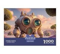 Sinoshow_24085_a_huge_silver_robot_with_two_large_transparent_g_4d84edc0-1047-43c3-b6ff-2402c39daaa5_1 1000 Pieces Puzzles Impossible Hard Difficult Jigsaw Puzzle, Unique Challenging Educational Toys