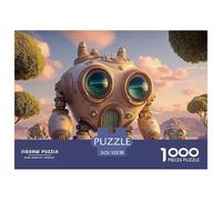 Sinoshow_24085_a_huge_silver_robot_with_two_large_transparent_g_4d84edc0-1047-43c3-b6ff-2402c39daaa5_1 1000 Pieces Puzzles Challenging And Educational Jigsaw Puzzle, Unique Challenging Educational To