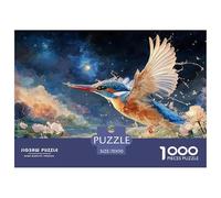 Sinoshow_24085_a_kingfisher_bird_soaring_over_the_water_its_col_f96d5f63-245a-4eb5-91f6-9ff4ceab7737_1 1000 Pieces Puzzles Impossible Hard Difficult Jigsaw Puzzle, Unique Challenging Educational Toys