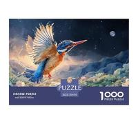 Sinoshow_24085_a_kingfisher_bird_splashing_water_in_the_sky_aga_e663532c-7754-4996-a71f-409bca752e16_3 1000 Pieces Puzzles Impossible Hard Difficult Puzzle Game, Stress Releasing Family Game, Birthda