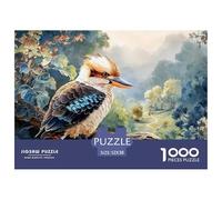 Sinoshow_24085_a_kookaburra_bird_sitting_on_the_branch_of_an_eu_724d7d99-fd40-4dd6-bcc3-4690df8b4ee7_1 1000 Pieces Puzzles Impossible Hard Difficult Jigsaw Puzzle, Unique Challenging Educational Toys
