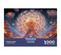 Sinoshow_24085_a_large_dandelion_flower_with_lights_inside_the__9ceb8cf2-4a3d-448e-b100-a6542da58ea1_4 1000 Pieces Puzzles Impossible Hard Difficult Puzzle Game, Vibrant Imagery, Famil