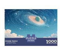 Sinoshow_24085_a_large_planet_floats_in_the_vast_starry_sky_sur_d1390990-80d7-4fd9-8078-68b3d449e840_4 1000 Pieces Puzzles Impossible Hard Difficult Puzzle Game, Stress Releasing Family Game, Family