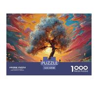 Sinoshow_24085_a_large_tree_in_the_center_of_an_open_field_surr_50a9fdb1-197f-4ce9-be6c-b81974352013_3 1000 Pieces Jigsaw Impossible Hard Difficult Puzzle Game, Vibrant Imagery, Family