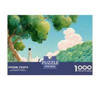 Sinoshow_24085_a_little_girl_wearing_a_dress_is_standing_in_the_e768454d-1692-4938-b6e9-428c82e2a444_4 1000 Pieces Puzzles Challenging And Educational Jigsaw Puzzle, Unique Challenging Educational To