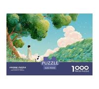 Sinoshow_24085_a_little_girl_wearing_a_dress_is_standing_in_the_e768454d-1692-4938-b6e9-428c82e2a444_4 1000 Pieces Puzzles Impossible Hard Difficult Jigsaw Puzzle, Unique Challenging Educational Toys