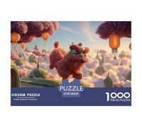 Sinoshow_24085_a_lively_and_festive_chinese_lion_dance_flying_t_cdb86dcf-2163-4aff-97e9-47ffff0d003c_2 1000 Pieces Puzzles Impossible Hard Difficult Puzzle Game, Vibrant Imagery, Famil