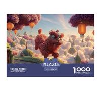 Sinoshow_24085_a_lively_and_festive_chinese_lion_dance_flying_t_cdb86dcf-2163-4aff-97e9-47ffff0d003c_2 1000 Pieces Jigsaw Fun Challenging & Brainteasing Jigsaw Puzzle, Stress Releasing Family Game, F