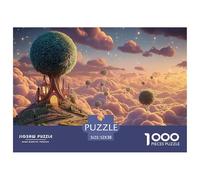 Sinoshow_24085_a_long_and_winding_road_leading_to_the_sky_with__c9069923-ca19-4bff-be12-e44299f2d676_3 1000 Pieces Puzzles Impossible Hard Difficult Puzzle Game, Unique Challenging Educational Toys,