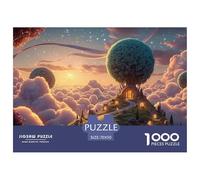 Sinoshow_24085_a_long_and_winding_road_leading_to_the_sky_with__c9069923-ca19-4bff-be12-e44299f2d676_2 1000 Pieces Puzzles Impossible Hard Difficult Puzzle Game, Stress Releasing Family Game, Birthda